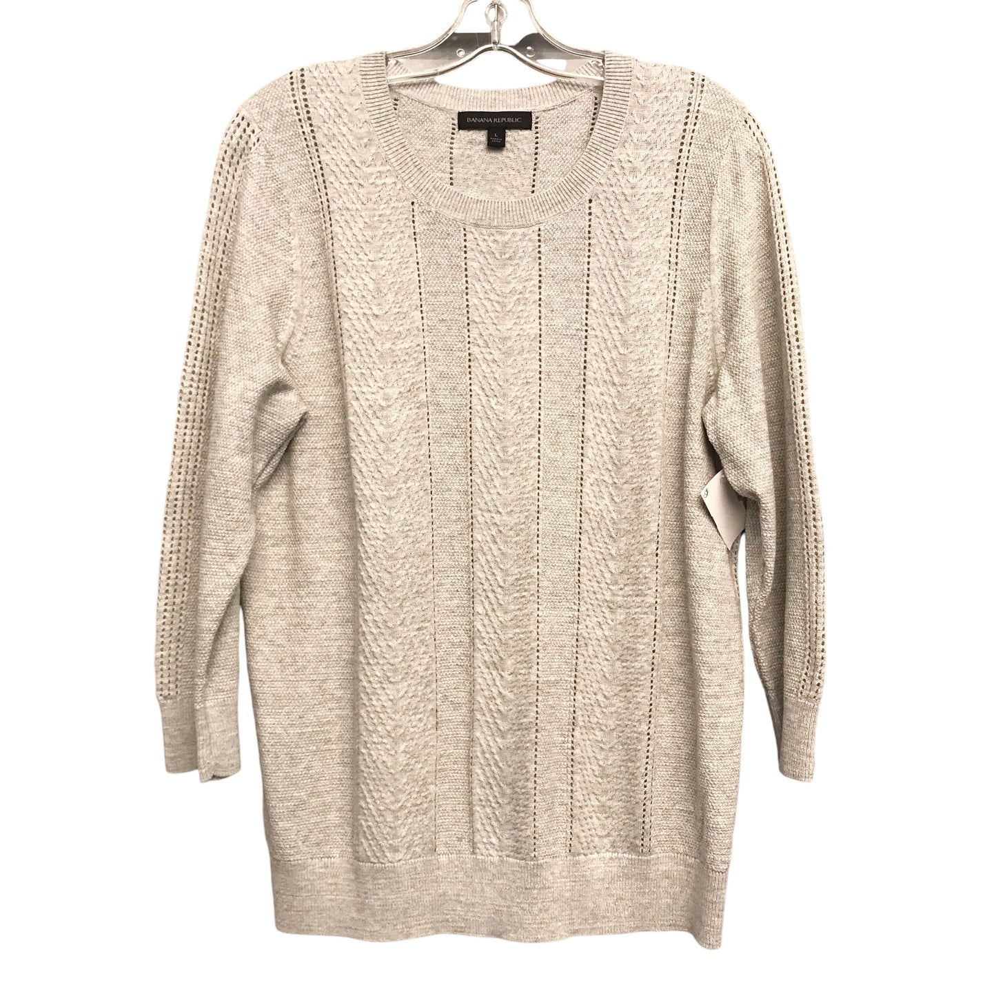 Sweater By Banana Republic In Taupe, Size:L