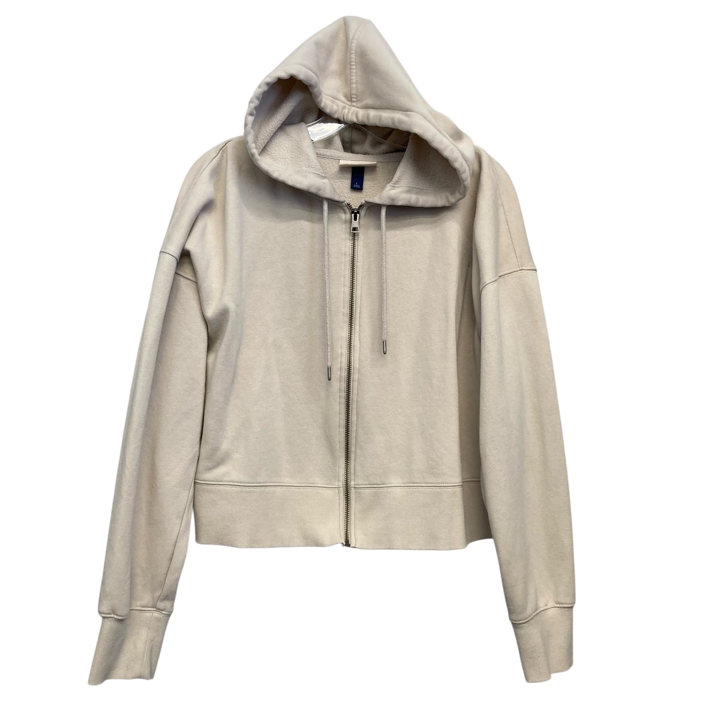 Sweatshirt Hoodie By Universal Thread In Tan, Size:L