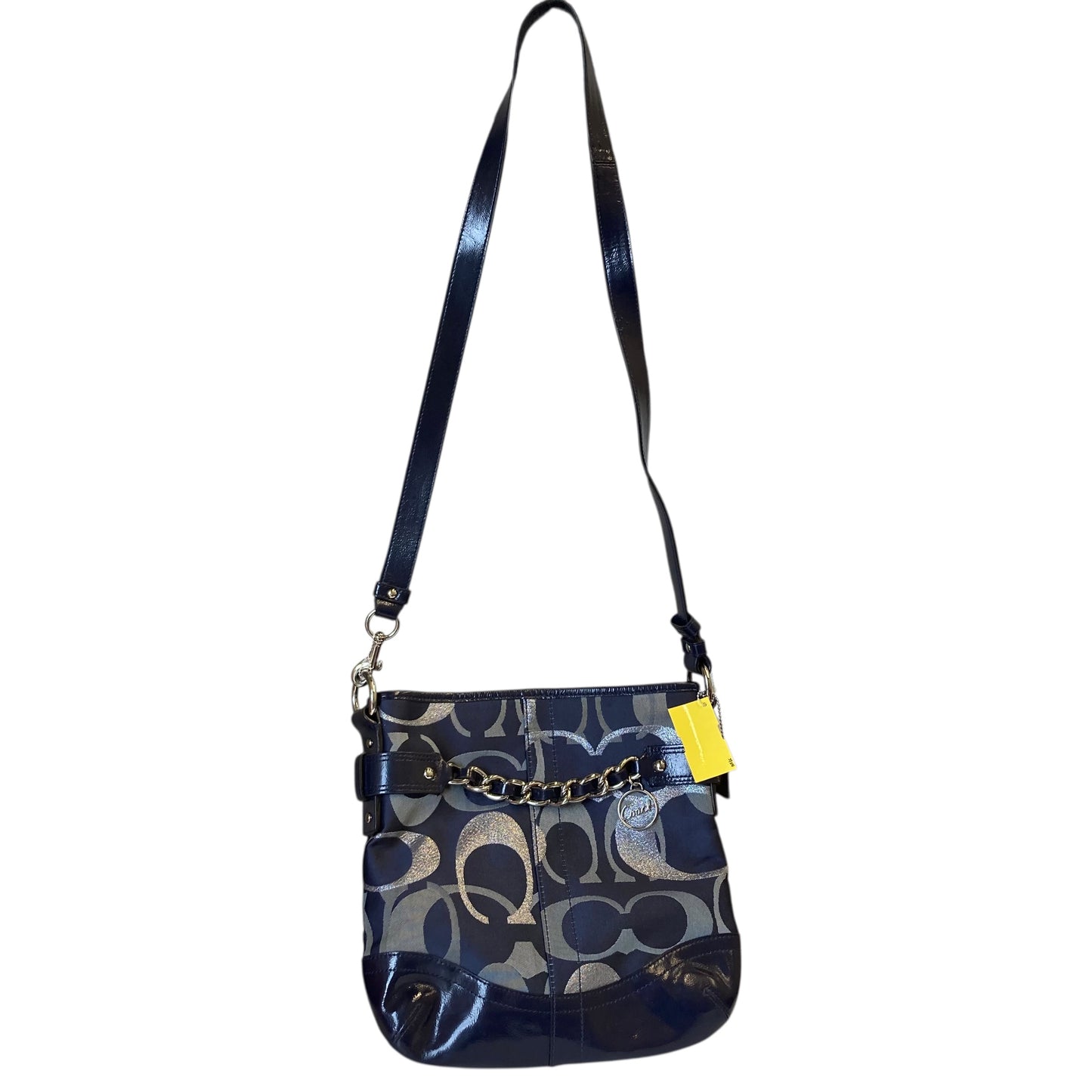 Handbag Designer By Coach In Blue, Size:Medium