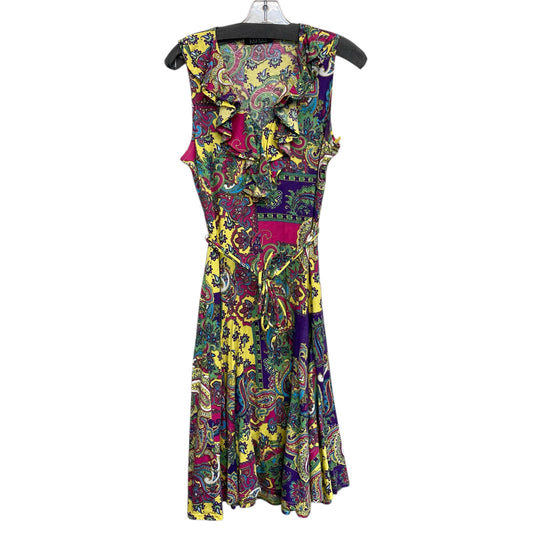 Dress Casual Short By Lauren By Ralph Lauren In Multi, Size:S