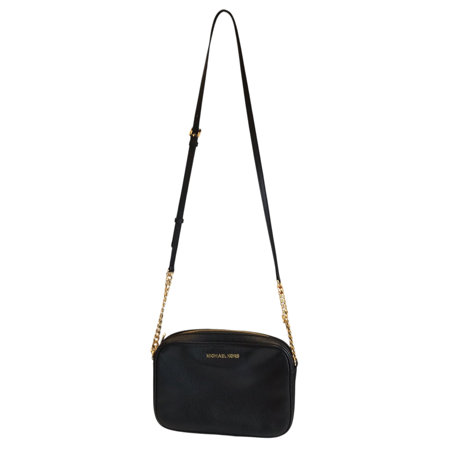 Crossbody Designer By Michael Kors In Black, Size:Medium