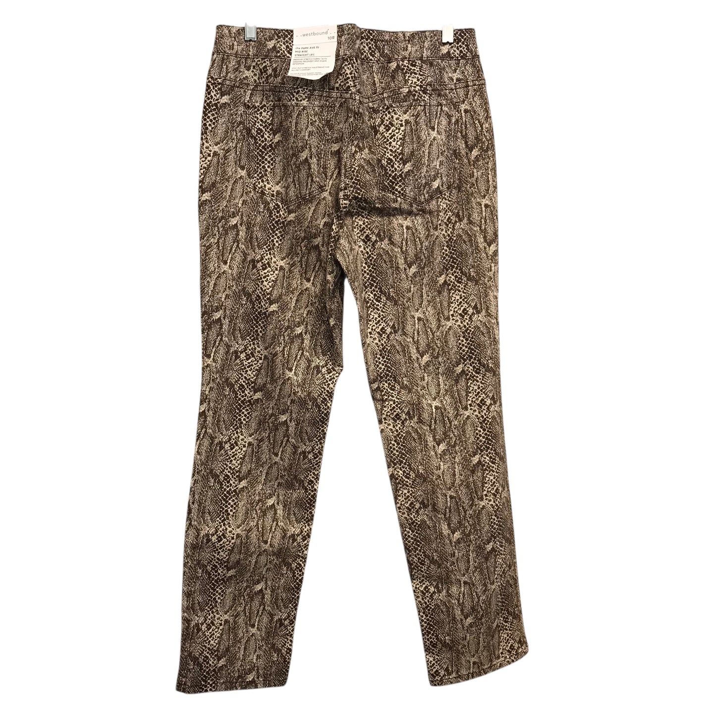 Pants Other By West Bound In Snakeskin Print, Size:10