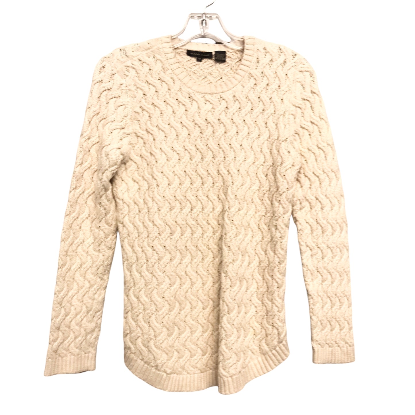 Sweater By Jeanne Pierre In Beige, Size:M