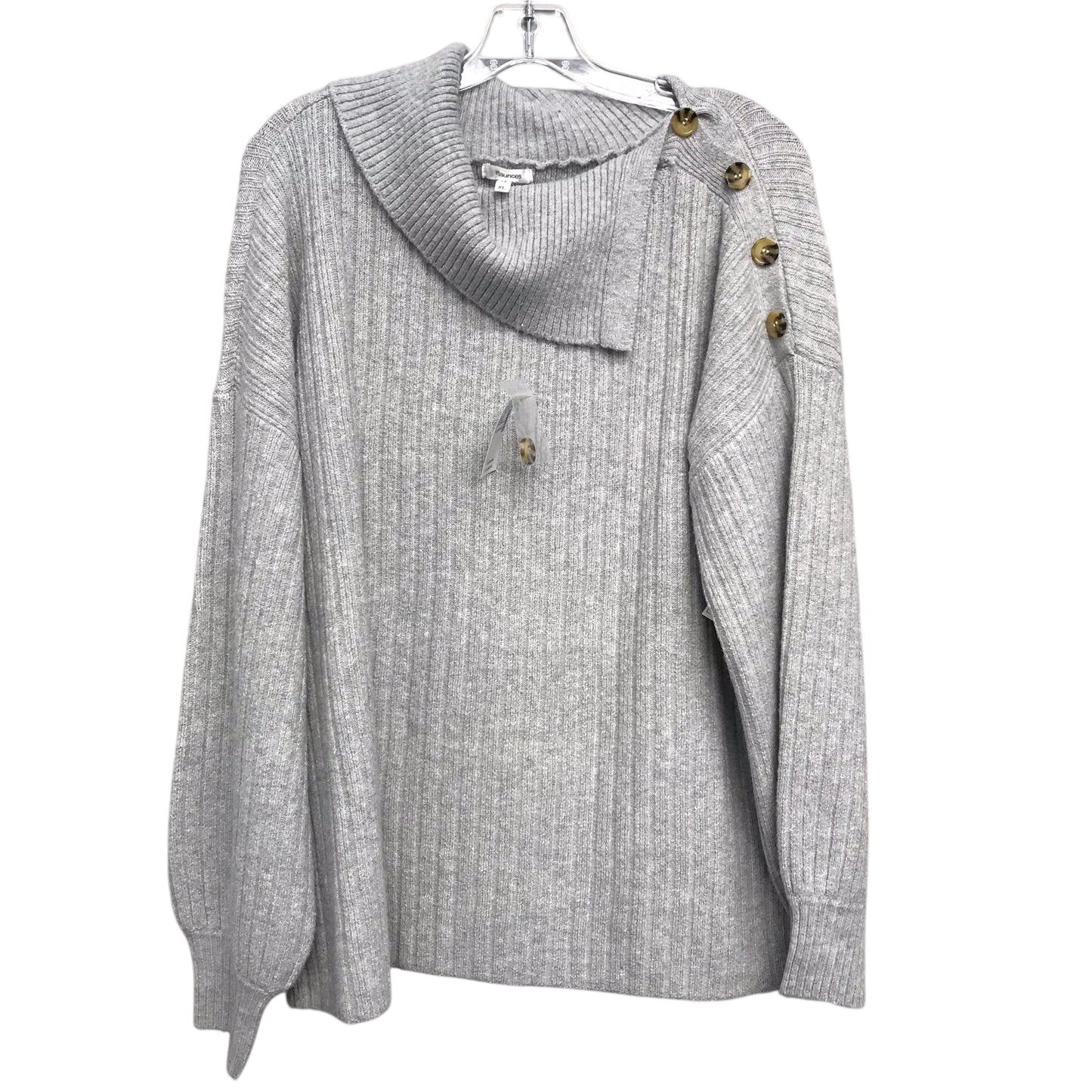 Sweater By Maurices In Grey, Size:Xl