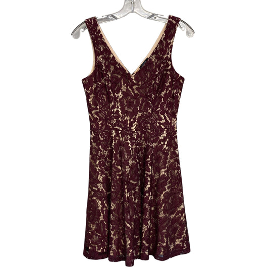 Dress Party Short By Soprano In Maroon, Size:S