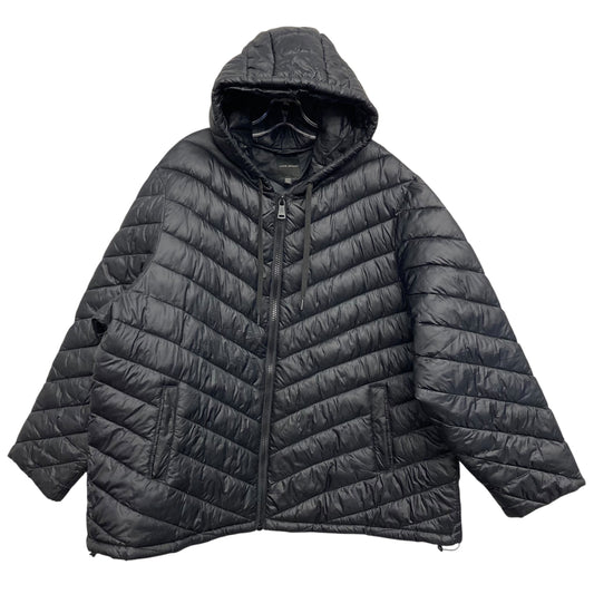 Coat Puffer & Quilted By Lane Bryant In Black, Size:3X