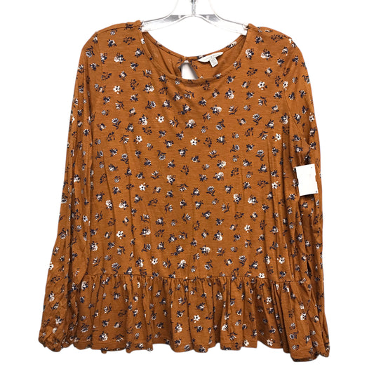 Top Ls By Lucky Brand In Floral Print, Size:M