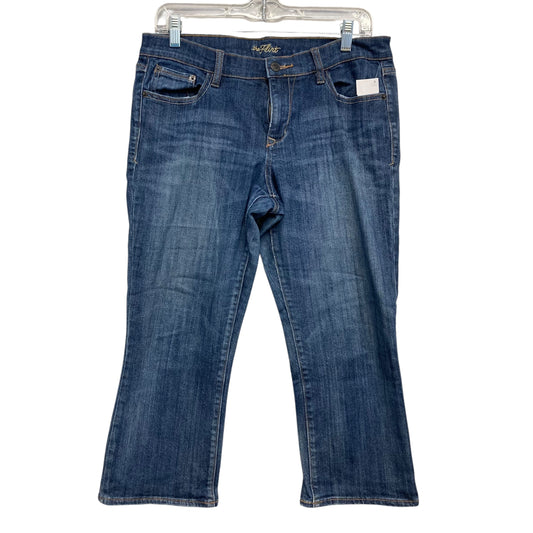 Jeans Cropped Short By Old Navy In Blue Denim, Size:8