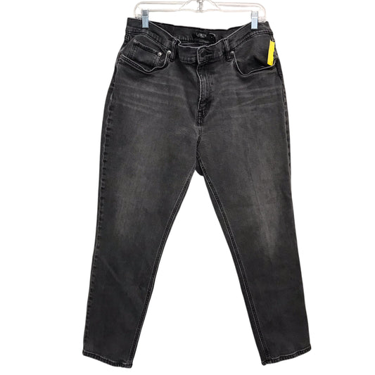 Jeans Straight By Ralph Lauren Black Label In Grey, Size:16