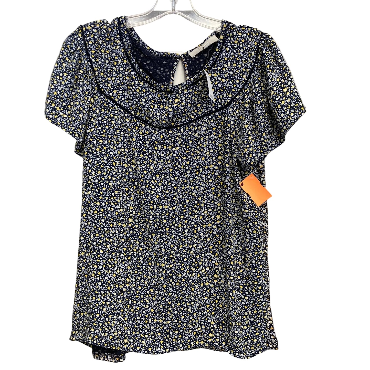 Top Ss By Loft In Floral Print, Size:M