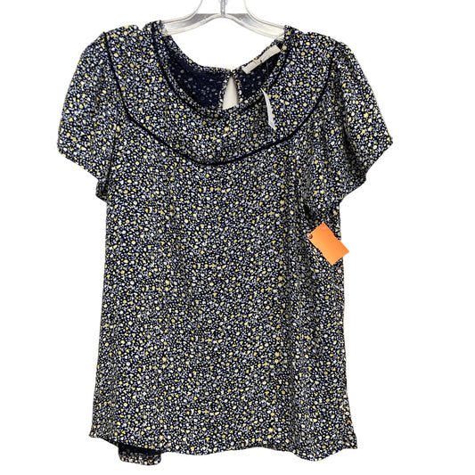 Top Ss By Loft In Floral Print, Size:M