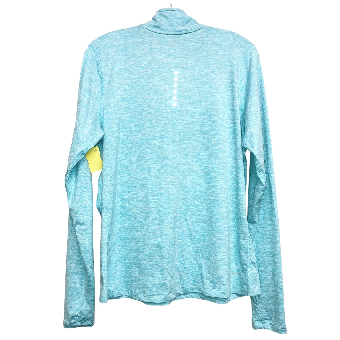 Athletic Top Ls Collar By Nike Apparel In Blue, Size:L