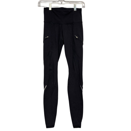 Athletic Leggings By Lululemon In Black, Size:Xs