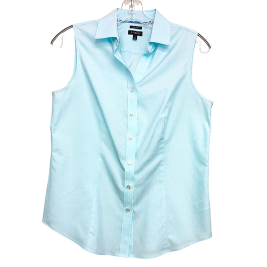 Top Sleeveless By Talbots In Blue, Size:S
