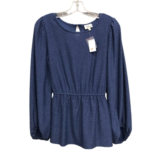 Top Ls By Ava James In Blue, Size:M