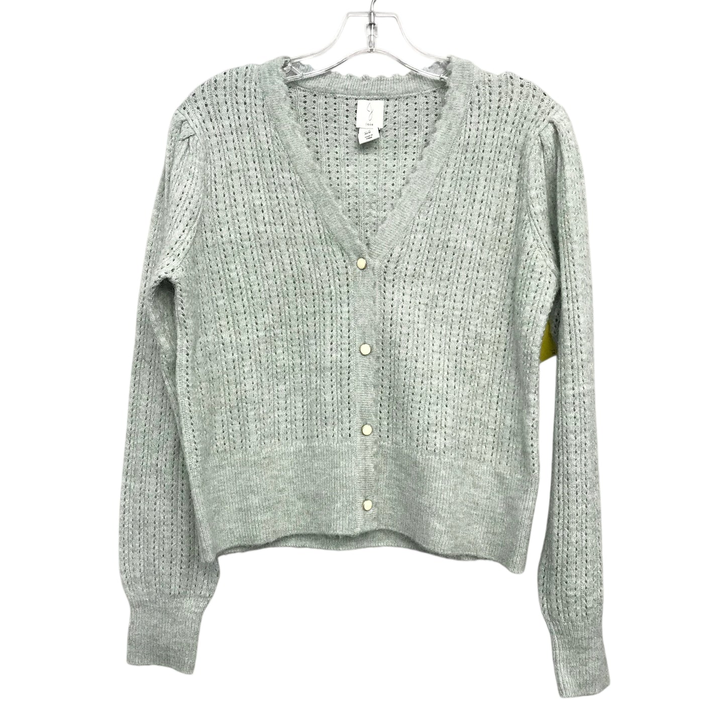 Sweater Cardigan By Joie In Green, Size:M