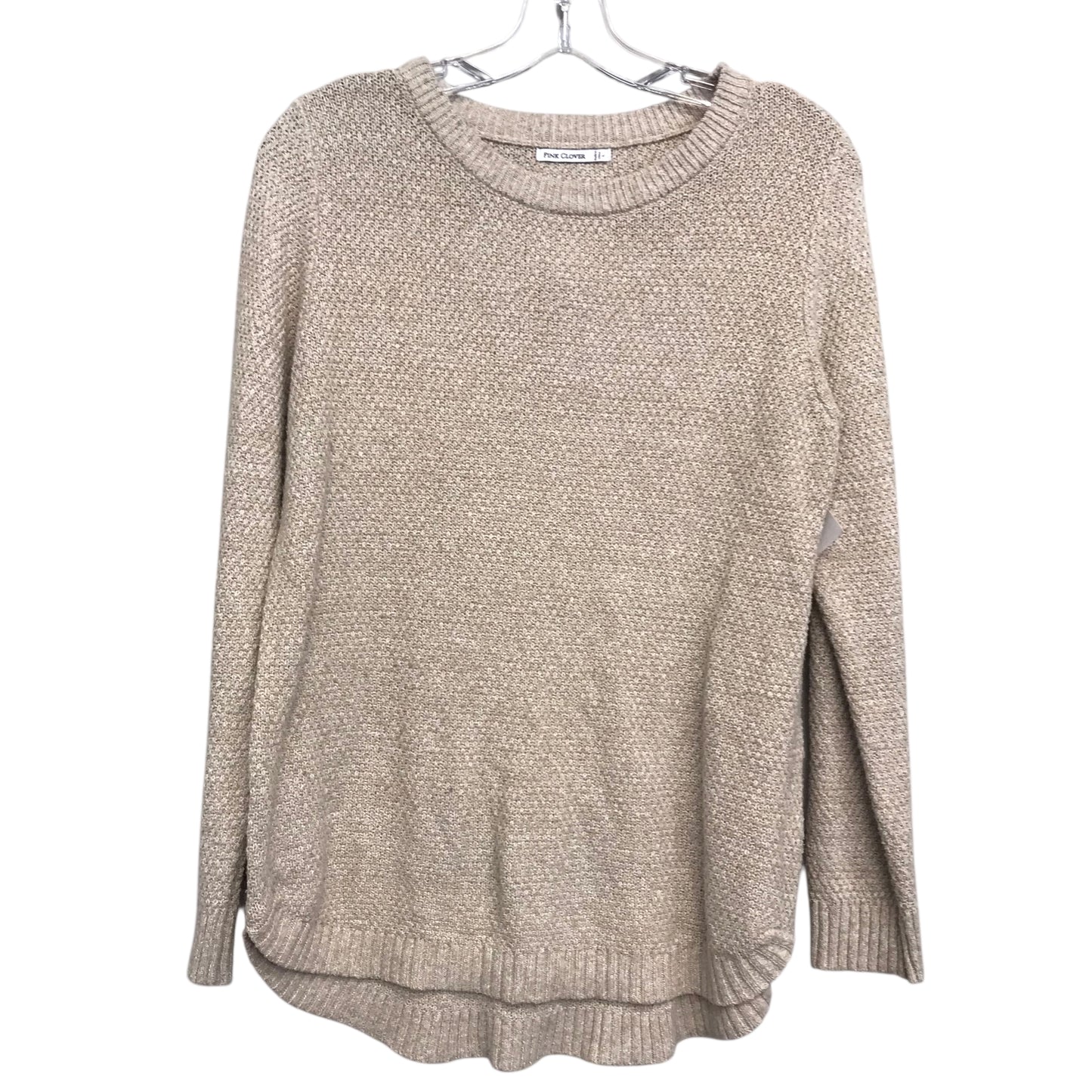 Sweater By Pink Clover In Beige, Size:L