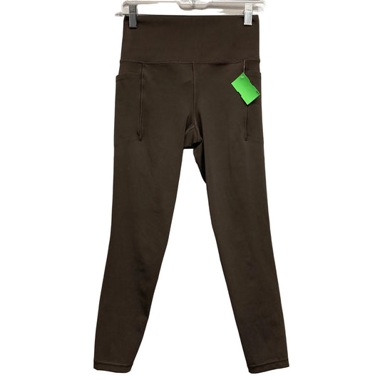 Athletic Leggings By Athleta In Brown, Size:Xs