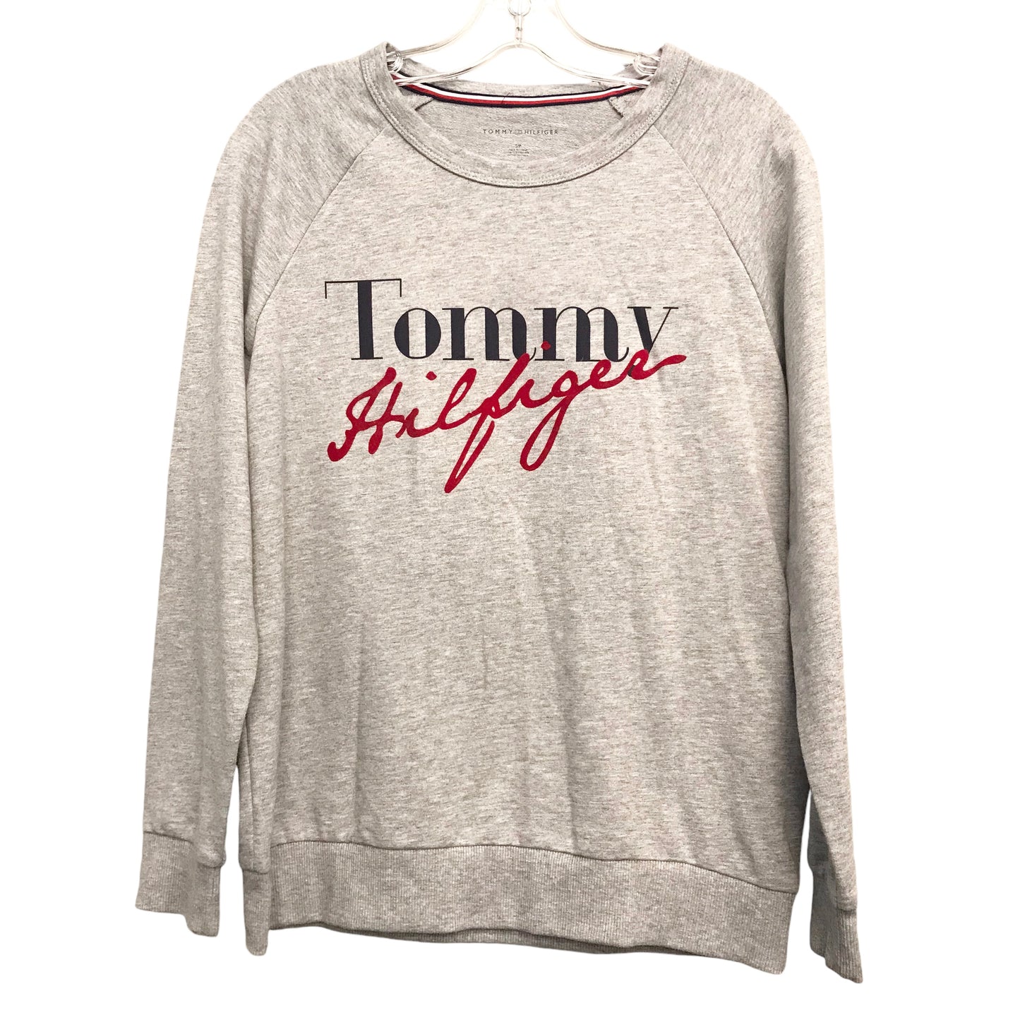 Top Ls By Tommy Hilfiger In Grey, Size:S