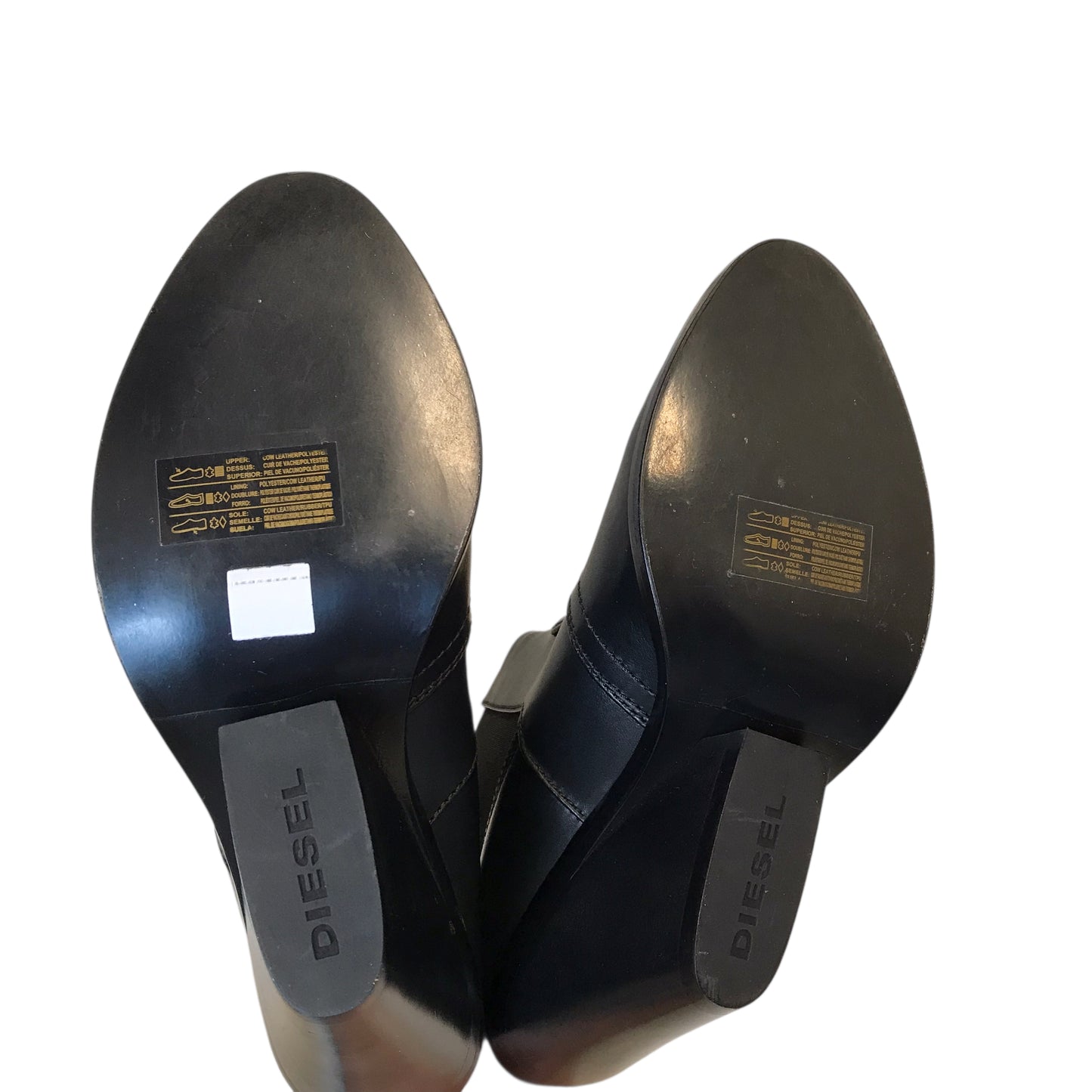 Boots Ankle Heels By Diesel In Black, Size:7.5