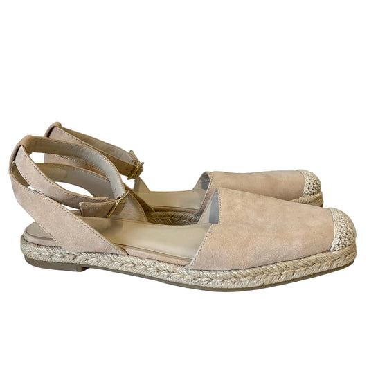 Shoes Flats By Banana Republic In Beige, Size:8.5
