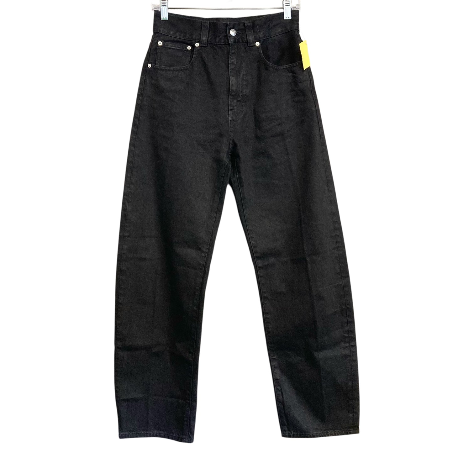 Jeans Straight By Madewell In Black Denim, Size:2
