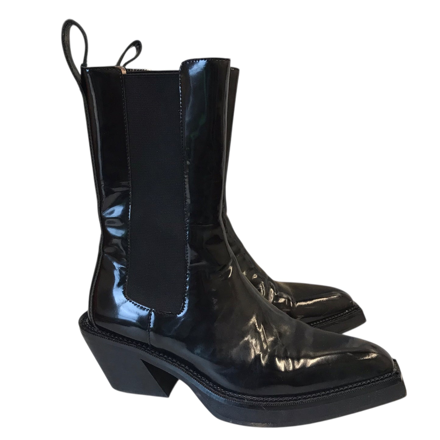 Boots Western By Alias Mae In Black, Size:6.5