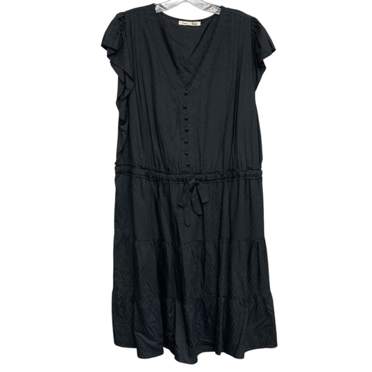 Dress Casual Short By Dex In Black, Size:1X