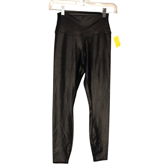 Athletic Leggings By Alo In Black, Size:S