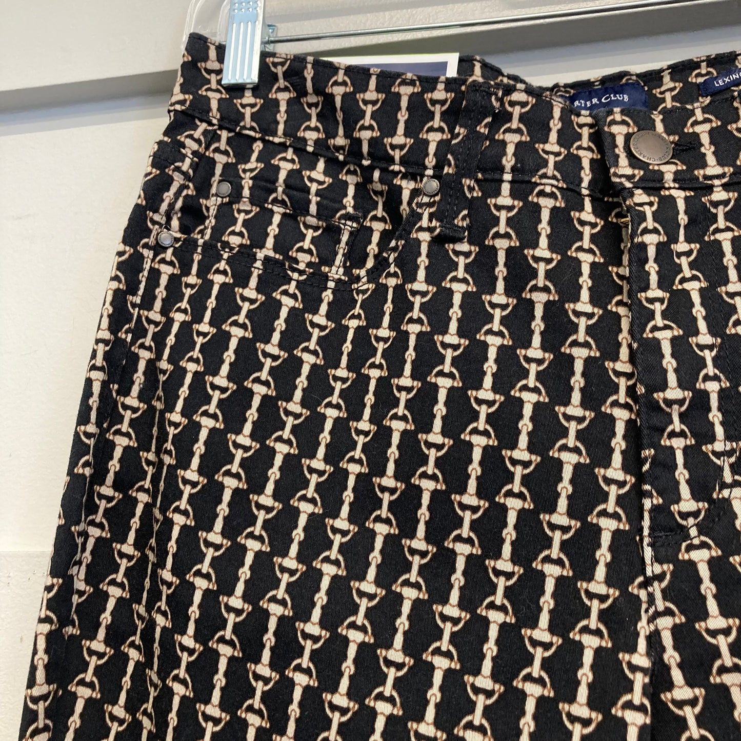 Pants Dress By Charter Club In Black & Grey, Size:6