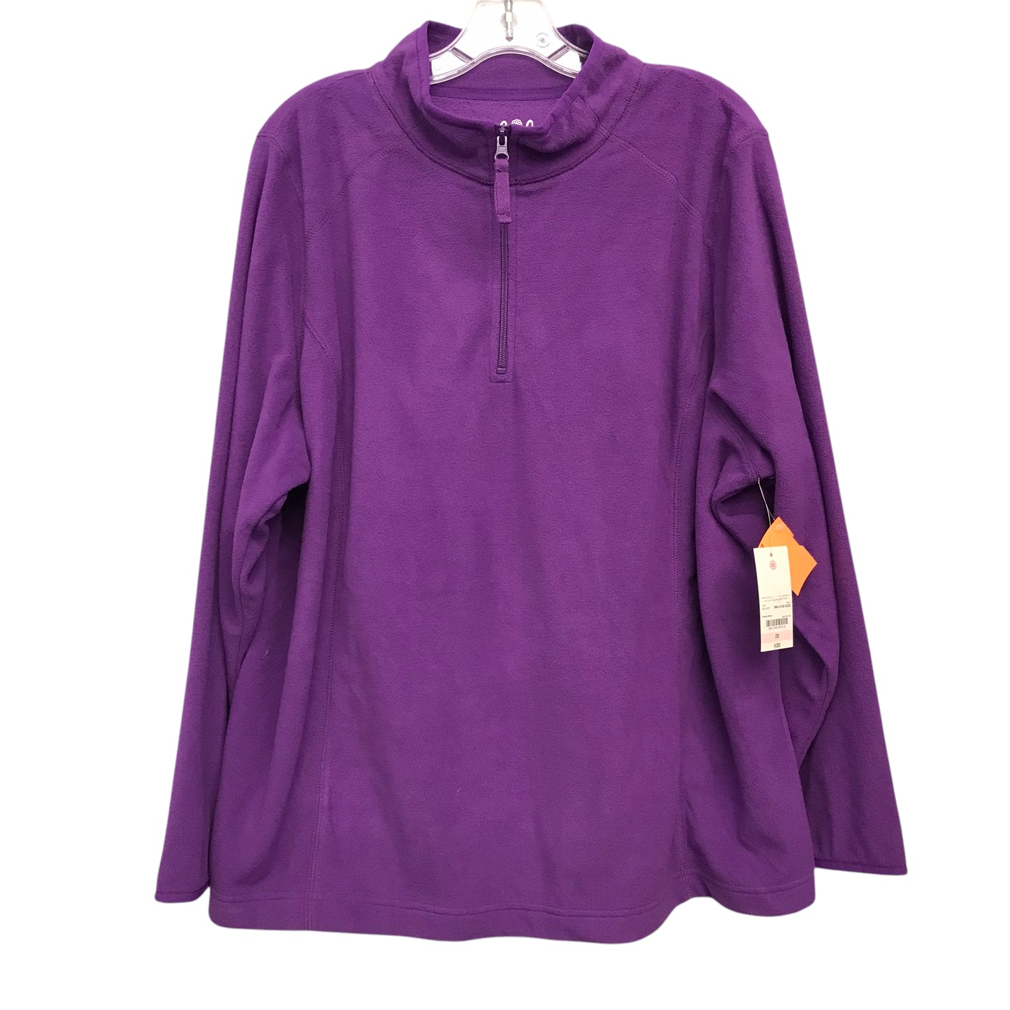 Athletic Fleece By Made For Life In Purple, Size:2X