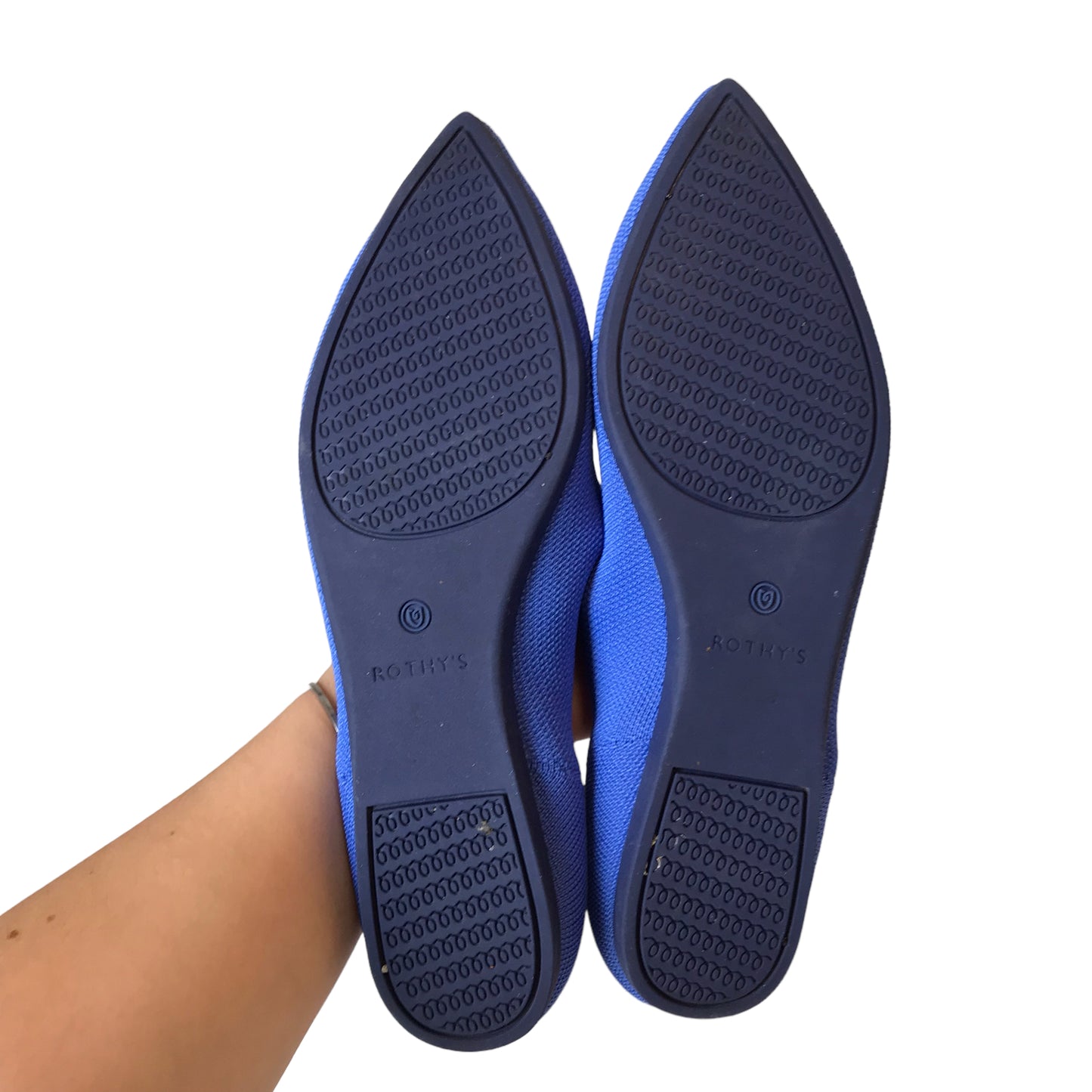 Shoes Flats By Rothys In Blue, Size:10.5