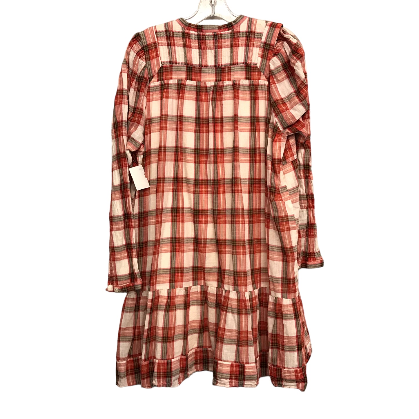 Dress Work By Sundays In Plaid Pattern, Size:L