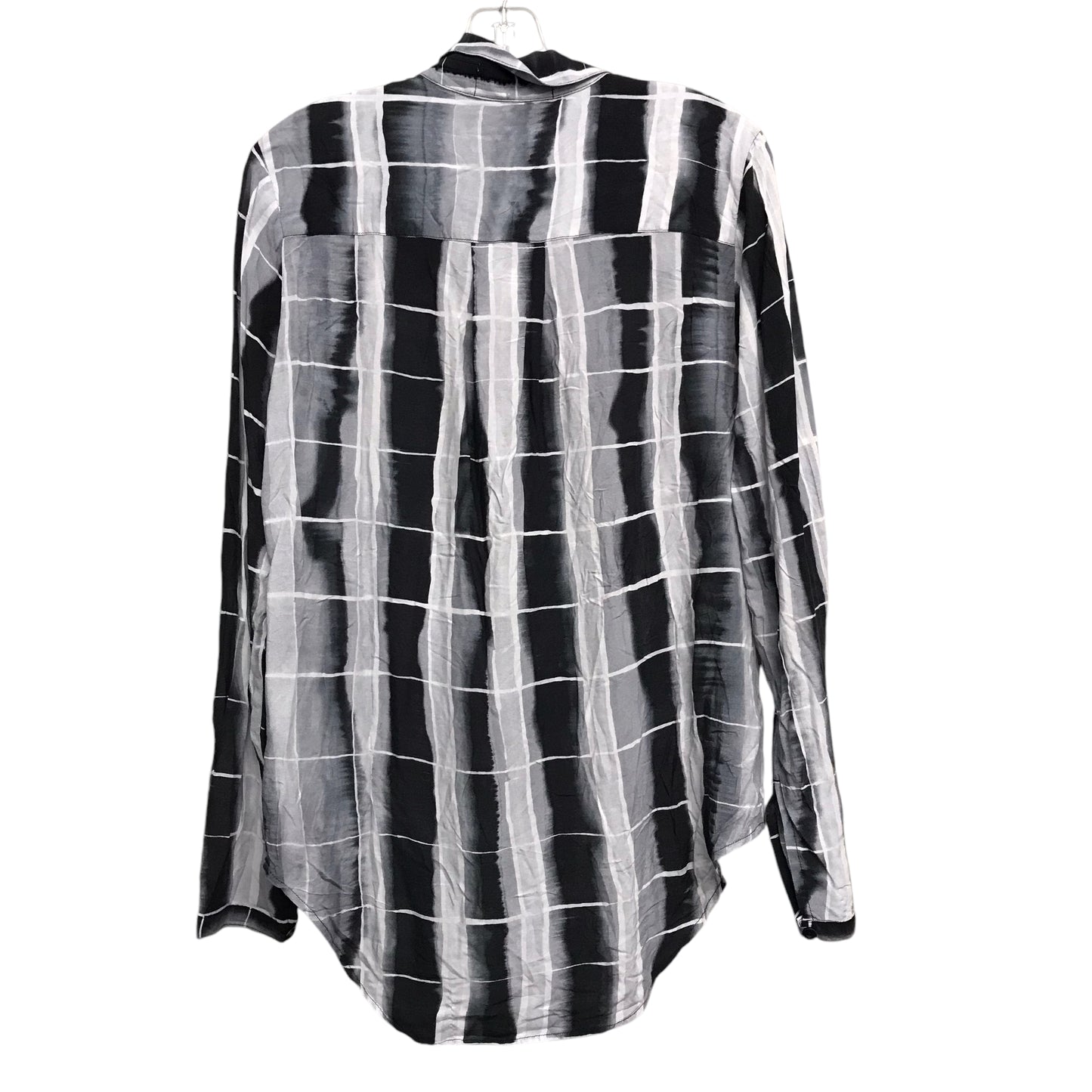 Top Ls By Cloth & Stone In Black & White, Size:M