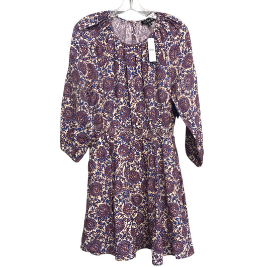 Dress Casual Midi By J. Crew In Paisley Print, Size:M