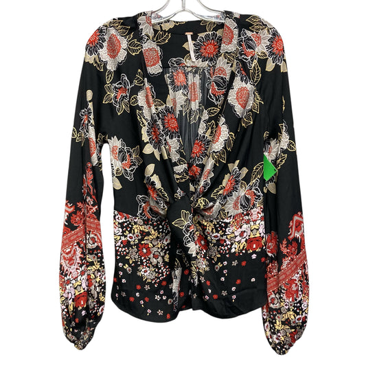 Top Ls By Free People In Black & White, Size:M