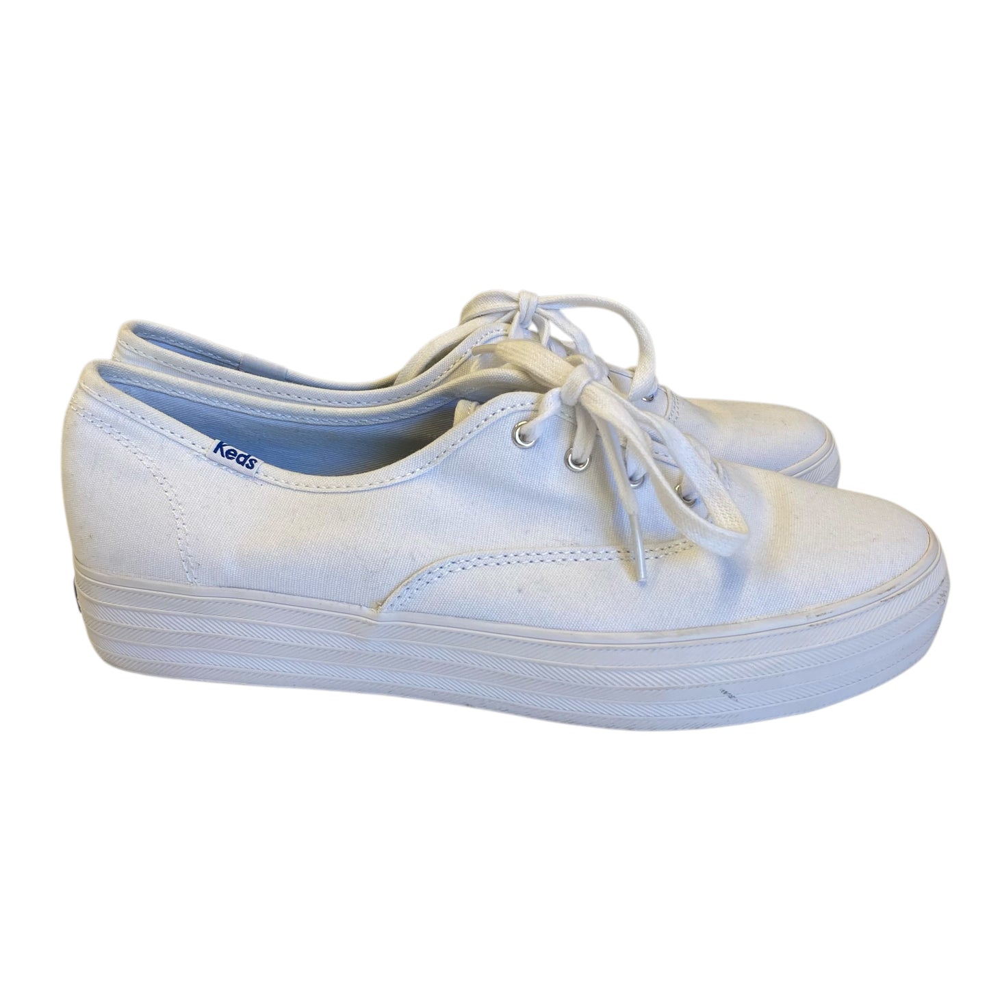 Shoes Sneakers By Keds In White, Size:9