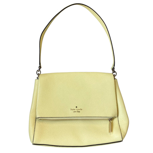 Handbag Designer By Kate Spade In Yellow, Size:Medium