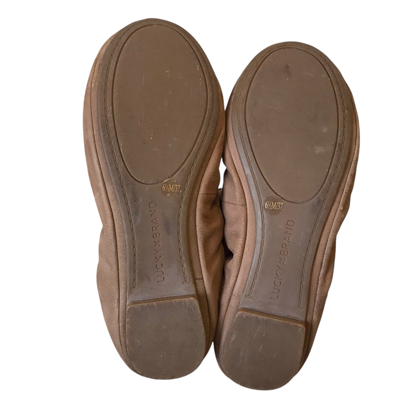 Shoes Flats By Lucky Brand In Tan, Size:6.5