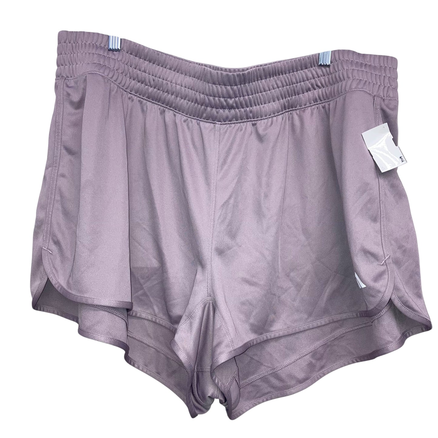 Athletic Shorts By Adidas In Purple, Size:3X