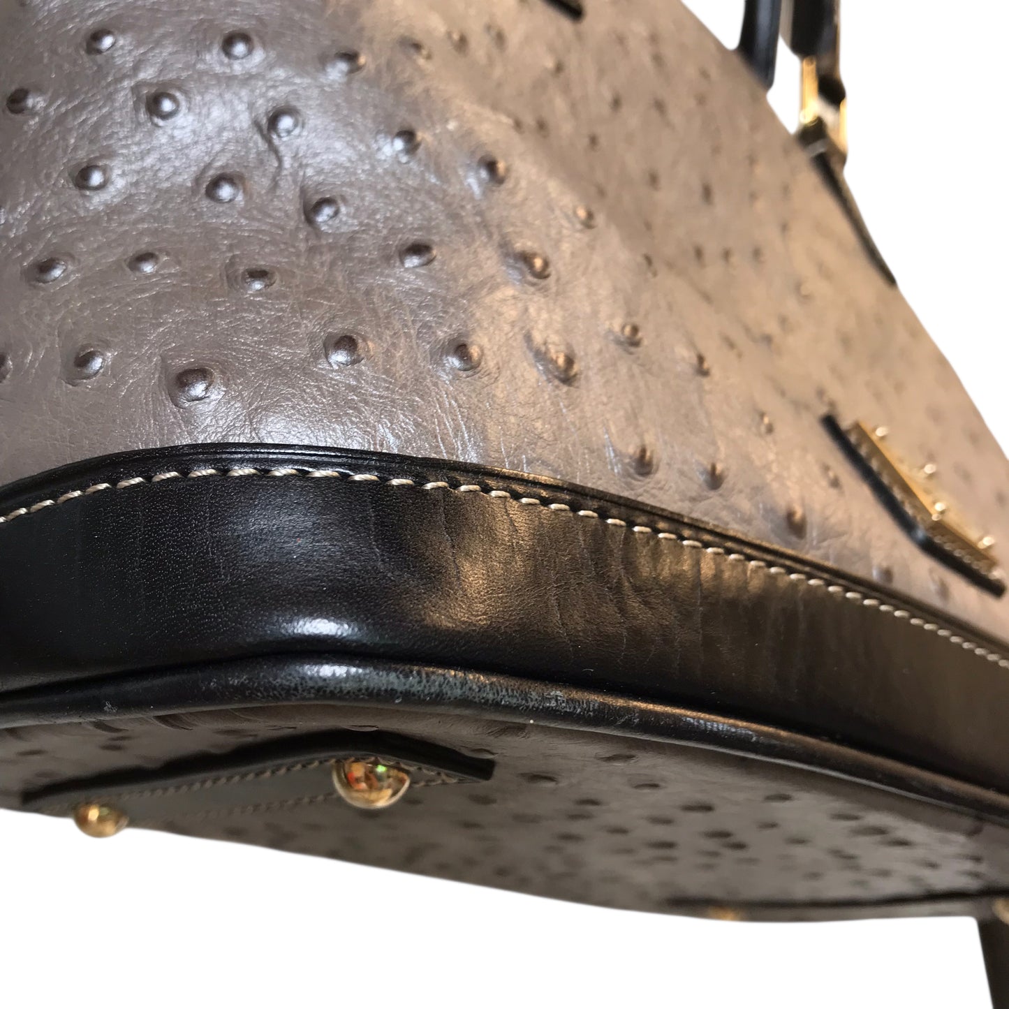 Handbag Designer By Dooney And Bourke In Taupe, Size:Medium