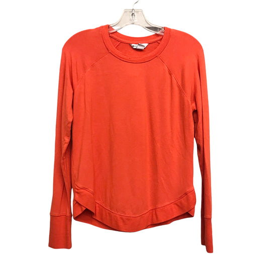 Top Ls By Athleta In Orange, Size:Xs