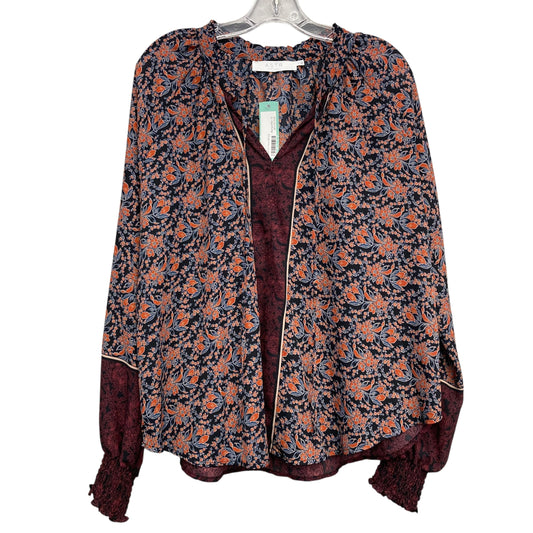 Top Ls By Astr In Floral Print, Size:L
