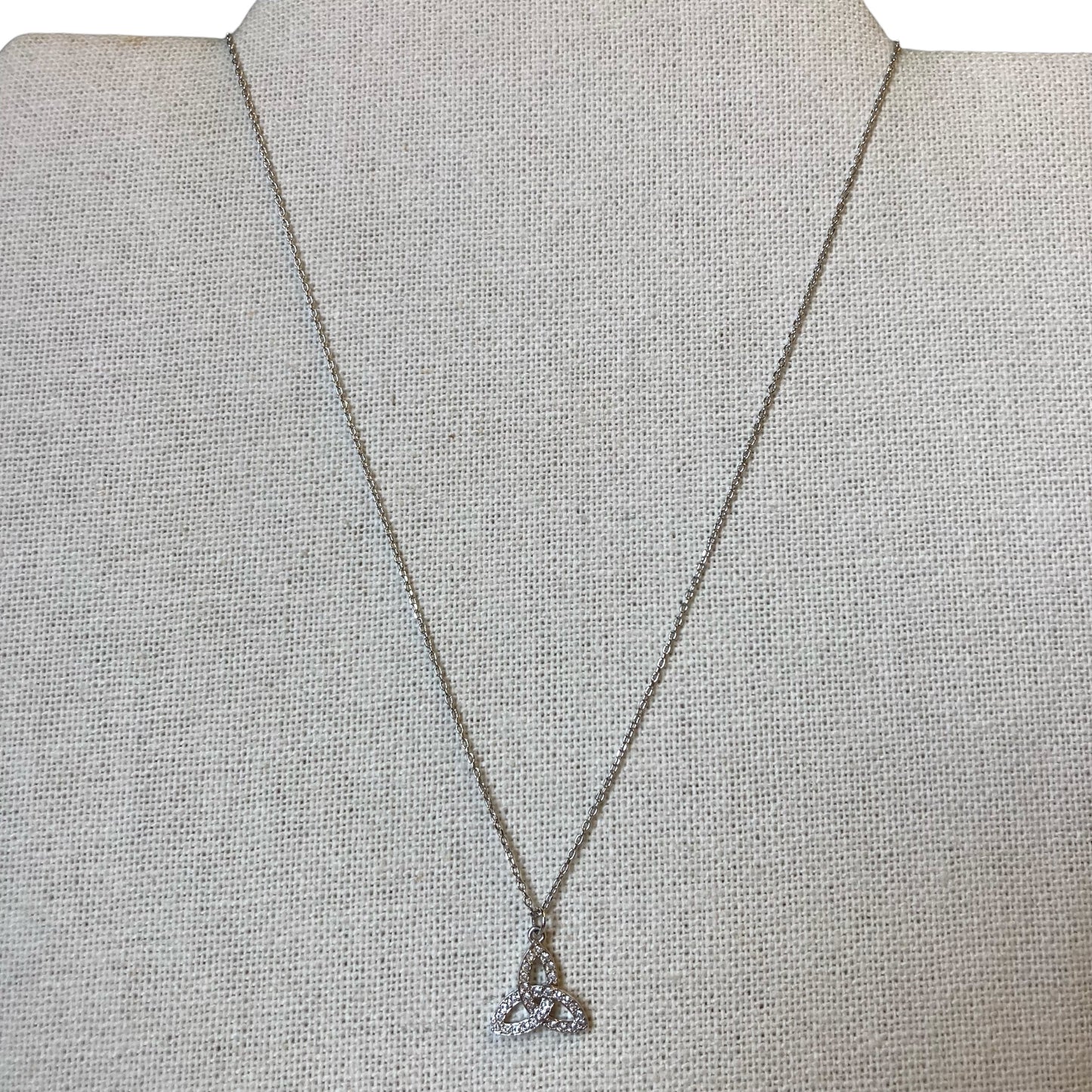 Necklace Other By Touchstone Crystal by Swarovski In Silver