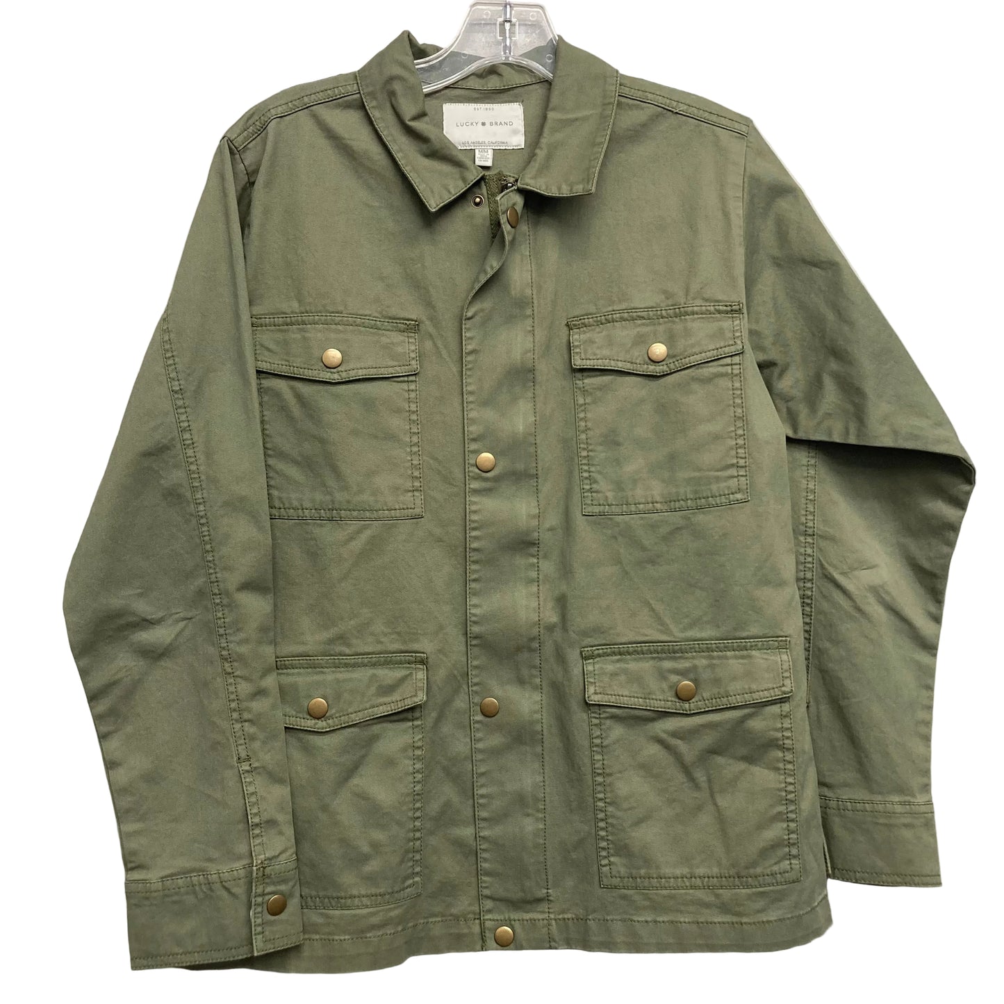 Jacket Other By Lucky Brand In Green, Size:M