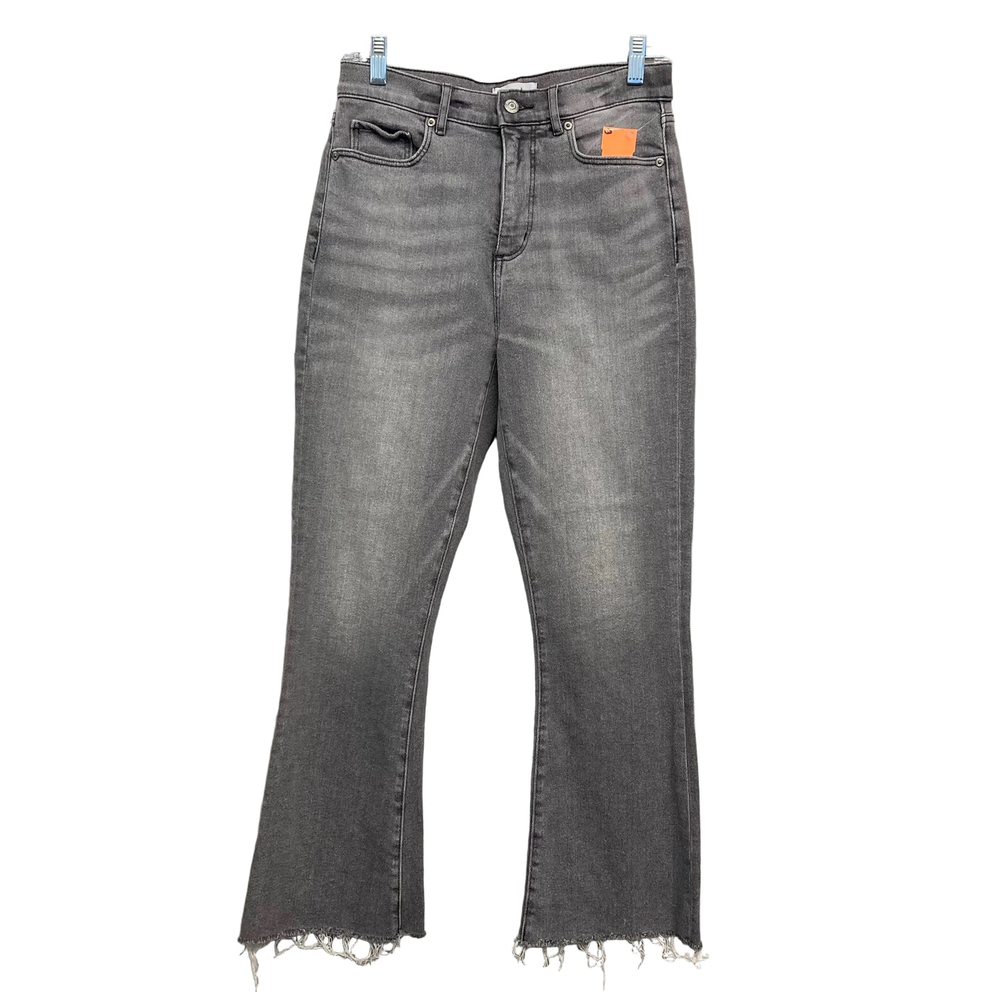 Jeans Boot Cut By Loft In Grey Denim, Size:4