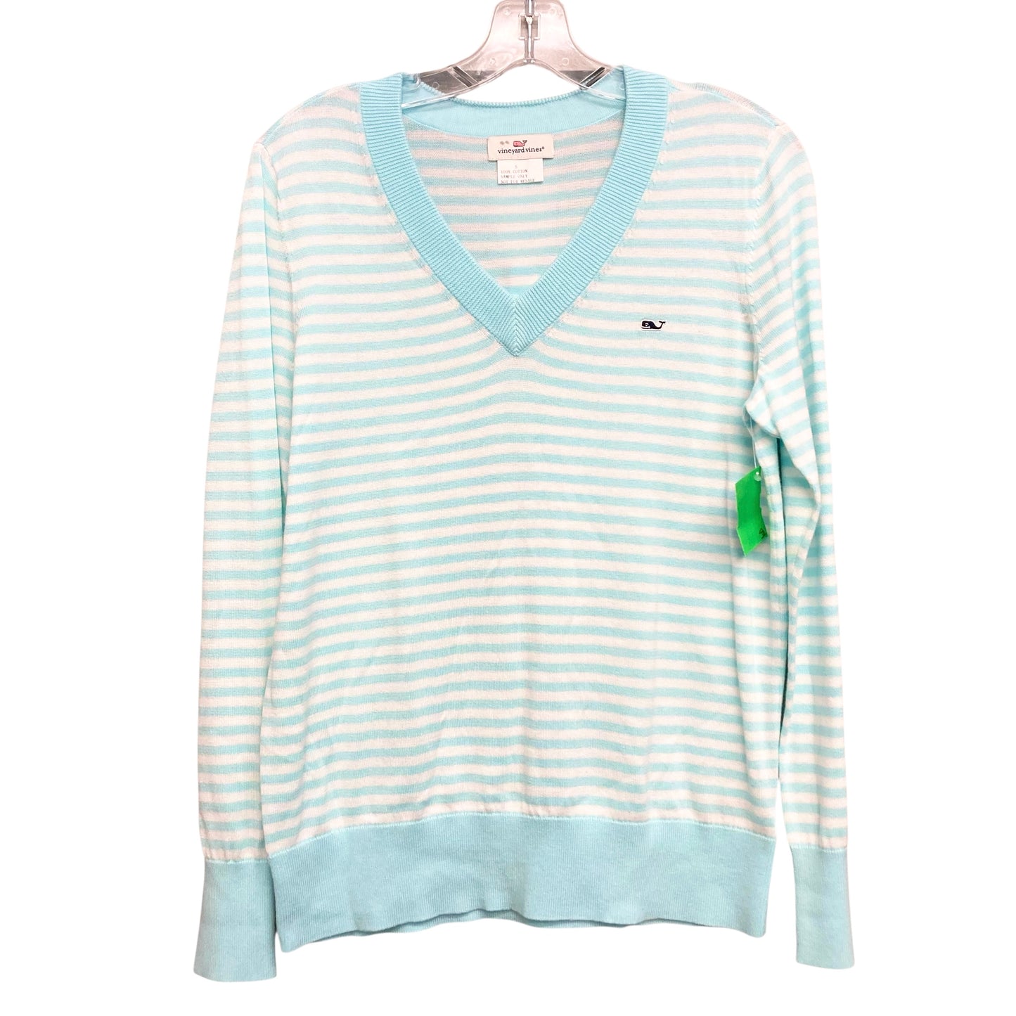 Sweater By Vineyard Vines In Blue & White, Size:S