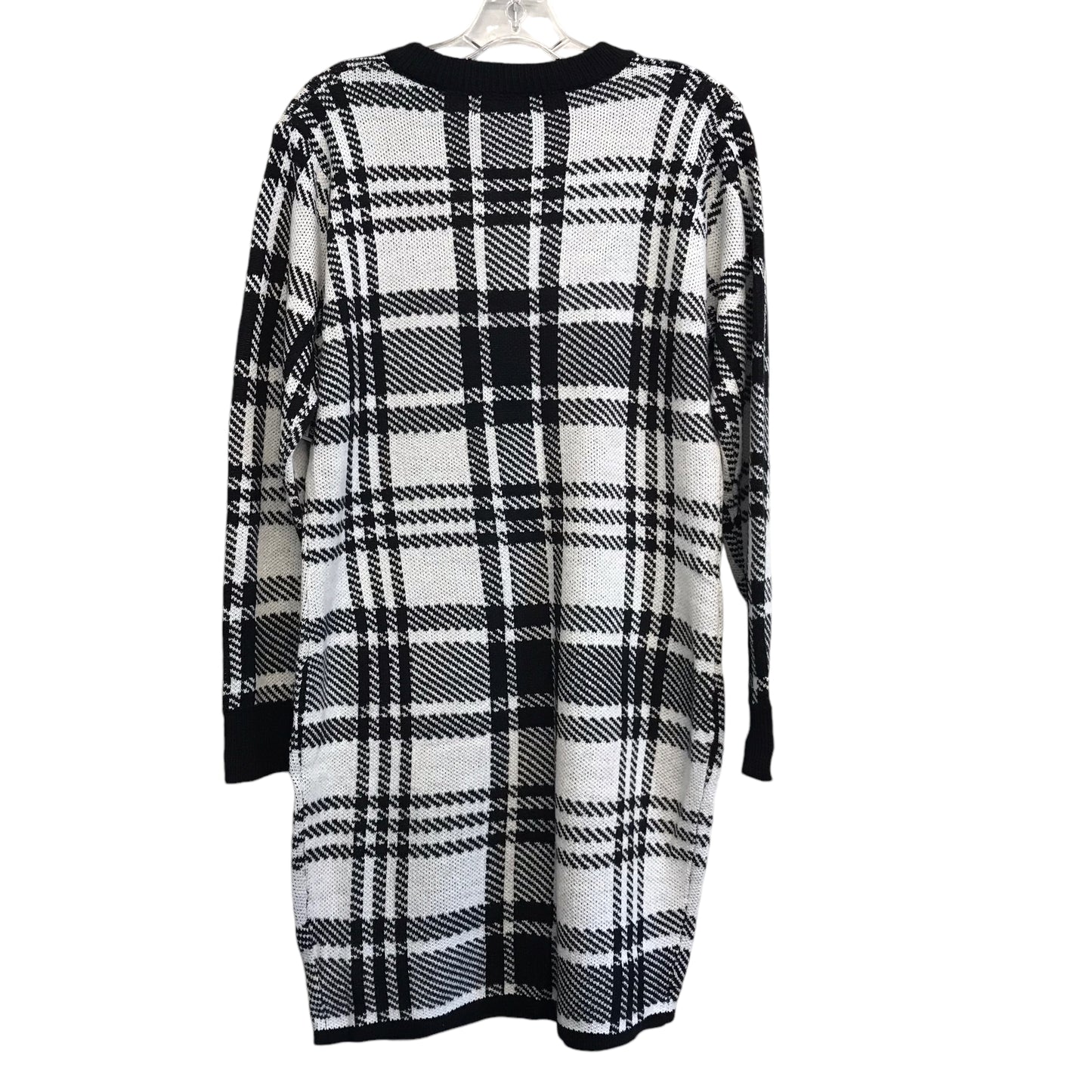 Dress Sweater By Say What In Plaid Pattern, Size:2X