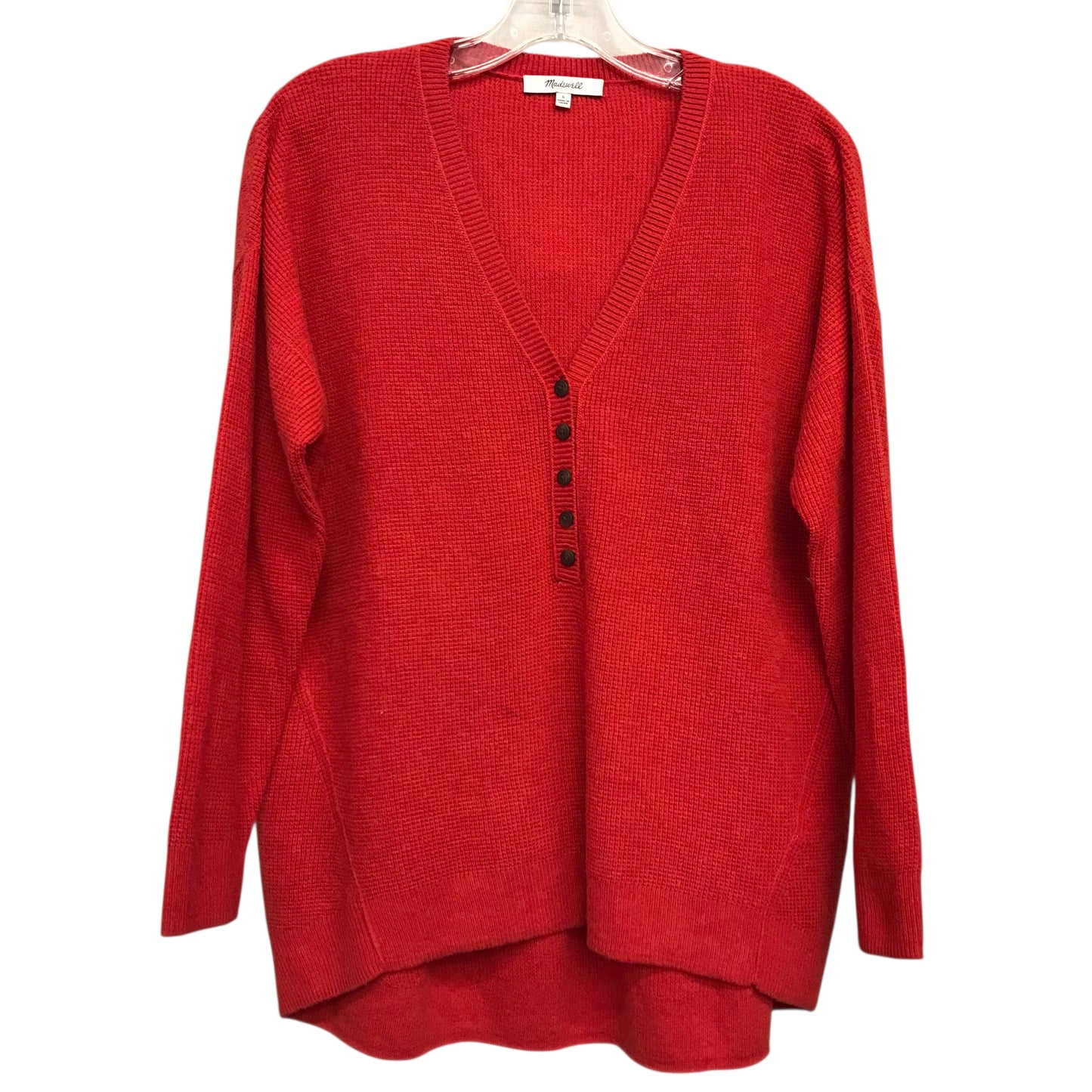 Sweater By Madewell In Red, Size:S