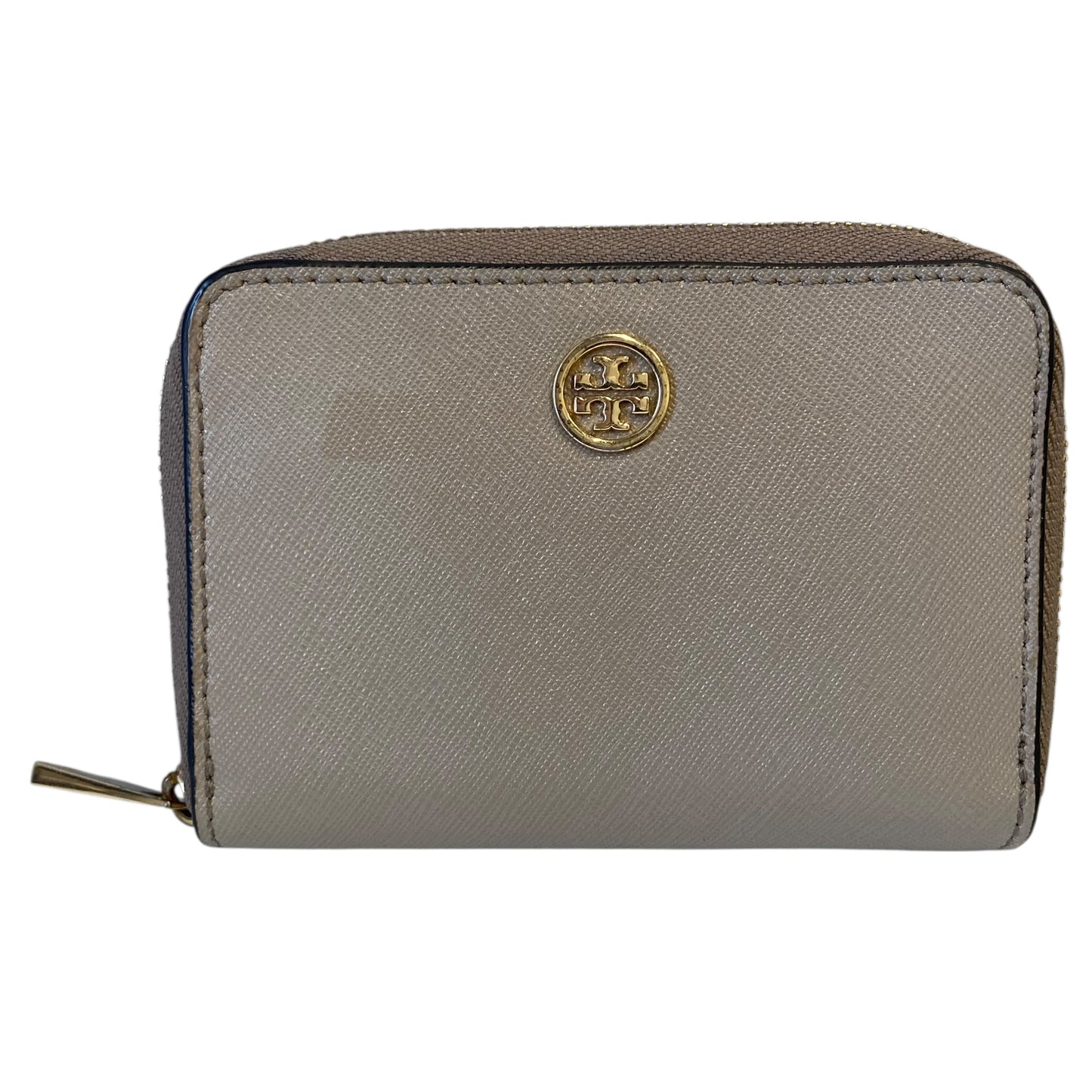 Wallet Designer By Tory Burch In Taupe, Size:Small